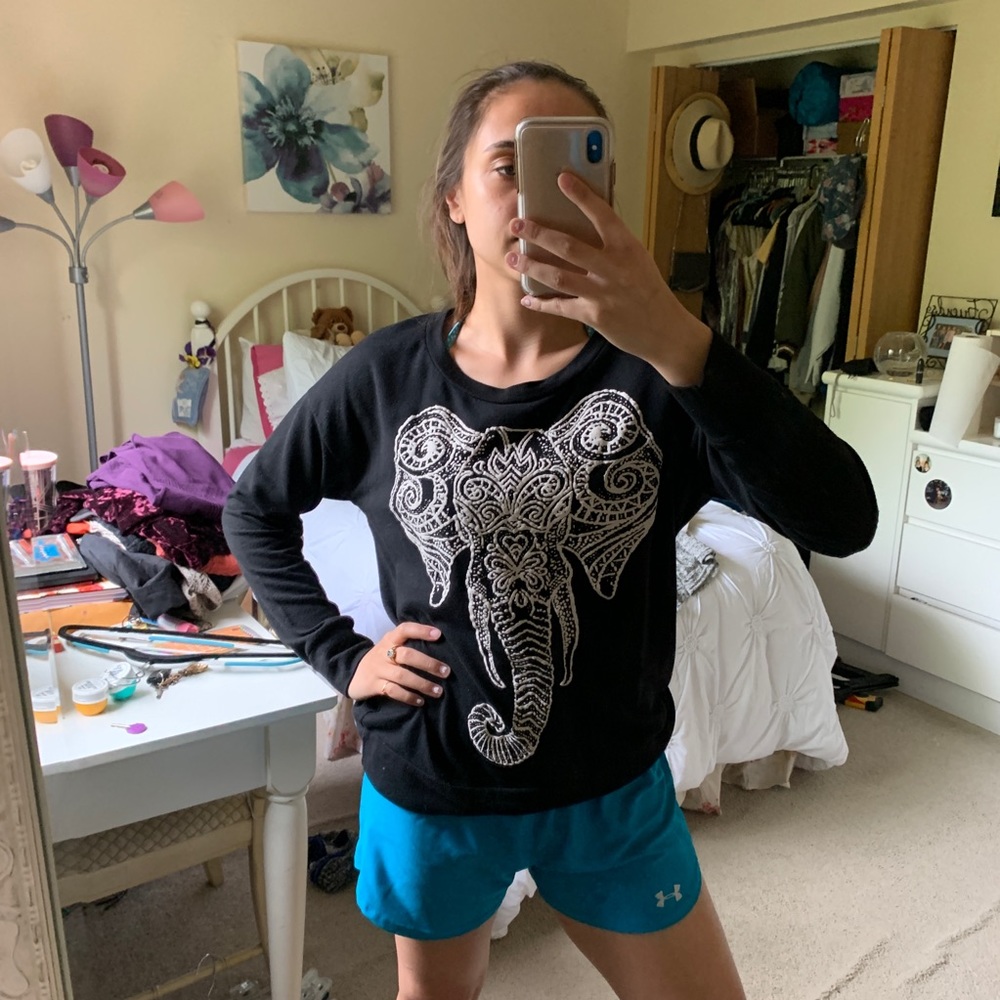 Elephant sweatshirt